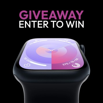 Giveaway of Apple Watch with purchases over 2000 UAH
