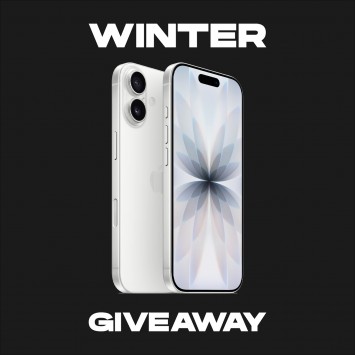 Giveaway Apple iPhone 17 with purchases over 5000₴