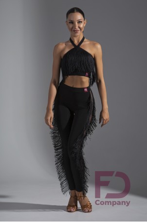 Dance leggings with on sale fringe